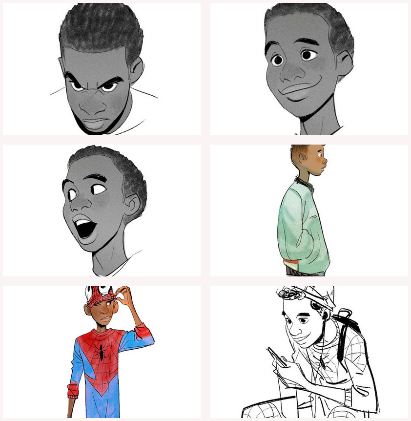 Some design concepts of Spiderverse